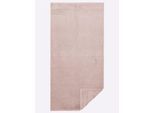 Handtuch Gr. 5, beige (puder), B:30cm L:50cm, 100% Baumwolle, Handtücher, Handtuch