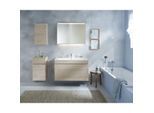 Geberit Option Spiegelschrank 500583001 900x700x150mm, mit Beleuchtung, zwei Türen