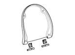 Geberit WC-Deckel u. Schanierset manhattan 243076CG1 zu Geberit AquaClean 5000 / 5000plus