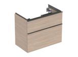 Geberit iCon Waschtisch-Unterschrank 502308JH1 74x61,5x41,6cm, 2 Schubladen, Eiche, Griff lava matt