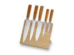 Echtwerk , Braun, Silberfarben, Bernsteinfarben , Metall , ergonomischer Griff, Klinge antihaftbeschichtet ,