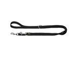 Hunter Verstellbare Führleine MALDON 3.0 schwarz 1,5 cm