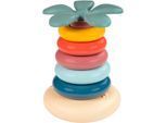 Steckspielzeug SMOBY "LS Stehauf-Ringpyramide", bunt, Steckspielzeug, BabyB:16,5cm H:23cm T:16,5cm, Kunststoff, Steckspielzeug, Made in Europe, B:16,5cm H:23cm T:16,5cm