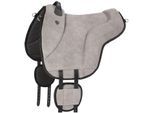 Equinate Reitpad California aus Wildleder grau L