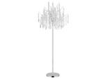 Globo , Silberfarben , Glas , 165 cm , CE , Fußschalter ,