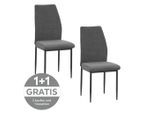 Livetastic , Grau , Metall, Textil , 44x96x58 cm ,
