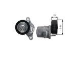 GATES Riemenspanner, Keilrippenriemen Spannrolle, DriveAlign® t39189 für Peugeot Citroën