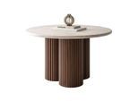 Lookway Couchtisch, Nussbaum, Holzwerkstoff, 80x46x80 cm, Wohnzimmer, Wohnzimmertische, Couchtische