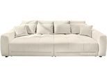 Big-Sofa JOCKENHÖFER GRUPPE "Lumina, XXL, B: 294 cm, mit LED-RGB-Beleuchtung, Liegefläche 120x240cm", beige (hellbeige 454, 07), B:294cm T:136cm, Korpus: 100% Polyester;Kissen: 100% Polyester, Sofas, Big-Sofa, Mega-Sofa, inklusive Federkernpolsterung und 10 Kissen