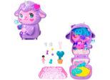 Spielwelt POLLY POCKET "Lämmchen Schatulle", bunt, Spielfigurenwelten, KinderB:12cm H:12cm T:5cm, Kunststoff, Spielwelt, B:12cm H:12cm T:5cm