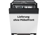SAMSUNG teilintegrierbarer Geschirrspüler "DW80H73WBSFU1", Energieeffizienz: B, weiß (schwarz), Geschirrspüler, teilintegrierbarer Geschirrspüler