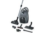 BOSCH Bodenstaubsauger "Serie 8 BGL75X1PRQ, für Allergiker, 10 Jahre Motorgarantie, leise", grau (titanium), B:32cm H:27,5cm T:48cm, Bodenstaubsauger, Hygiene-Filter, Hartbodendüse, XXL-Polsterdüse, langes Kabel, grau, Bodenstaubsauger