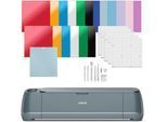 CRICUT Schneideplotter "Maker™ 4 + Essentials-Bundle", grau (salbei), B:56,1cm H:15,7cm L:18cm, Papierschneidegeräte, Schneideplotter