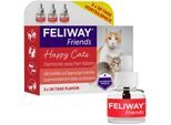 Feliway Friends 3x48ml Nachfüllflakon Vorteilspack reduziert Spannungen & Konflikte