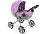 Puppenwagen CHIC2000 "Lilli", lila (melange lila), Puppenwagen, KinderB:35cm H:60cm T:35cm, Puppenwagen, zusammenklappbar, B:35cm H:60cm T:35cm