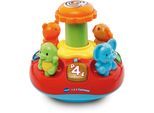 Kreisel VTECH "VTechBaby, 1, 2, 3 - Tierkreisel", bunt, Kreisel, BabyH:20cm Ø:18cm, Kreisel, H:20cm Ø:18cm