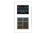 Issendorff Glas-Tastenfeld ws 10Ta.6LED 2,8Disp LCN - GT10DW (30185)
