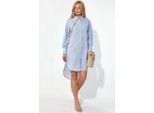 Oversized Mini Shirt Jurk