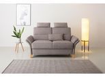Sofa-Kopfstütze OTTO HOME "Westerland", braun (latte), B:50cm H:25cm T:12cm, 100% Polyester, Kopfstützen, 2 Stück im Set, passend zur Serie "Westerland"