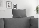 Sofa-Kopfstütze TRENDS BY HG "Summer", ash, B:48,5cm H:70cm T:17,5cm, Metall, Polyurethan, Kopfstützen, in Cord & Struktur erhältlich