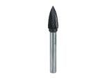 RUKO Frässtift Form G SPG D.6mm Kopf-L.18mm Schaft-D.6mm HM TiCN Verz.KVZ 4 (116025TC)