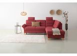 Sofa-Kopfstütze OTTO HOME "Westerland", lila (chianti), B:50cm H:25cm T:12cm, 100% Polyester, Kopfstützen, 2 Stück im Set, passend zur Serie "Westerland"