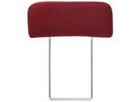 Sofa-Kopfstütze HOME AFFAIRE "Palmera, B: 50 cm", rot (bordeaux), B:50cm H:25cm T:10cm, Kopfstützen, Set: 2 Stück, passend zur Serie