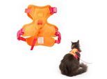 LucyBalu EXPLORER Katzengeschirr orange XS-S