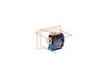 BOSCH Linienlaser GLL 3-80 C mit 4 x 1,5-V-LR6-(AA)-Batterien Akku-Adapter (0601063R00)