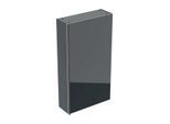 Geberit Acanto Hängeschrank 500639161 45x82x17,4cm, Glas schwarz - schwarz matt