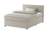 Boxspringbett mit Matratze und Topper H3 Duke ¦ beige ¦ Maße (cm): B: 147 H: 104