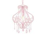 vidaXL Deckenleuchte, Pink, Metall, Rund, 4x32x24 cm, Lampen & Leuchten, Innenbeleuchtung, Dekoleuchten, Dekoleuchten
