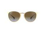 Lunettes De Soleil Ray-Ban RB3539 112/T5 Dégradé Brun Or