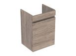 Geberit Renova Plan Waschtischunterschrank 501903JR1 43,5x60,5x34,5cm, 1 Tür, nussbaum, Folie strukturiert