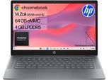 HP Chromebook "14a-nm0215ngx", meteorsilber, 4 GB RAM 64 GB SSD, Kompanio, ChromeOS, Notebooks, Chromebook