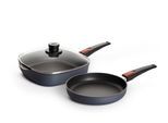 Pfannen-Set WOLL "MADE IN GERMANY - Diamond Lite", schwarz, Ø:26cm, Pfannen, Pfannen-Set, Induktion