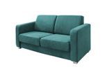 Livetastic , Petrol , Textil , 159x88x87 cm , AZO-frei, Made in EU , Liegefunktion, einzeln ausziehbar ,