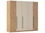 Möbelix , Champagner, Eiche Artisan , Holzwerkstoff , 5 Fächer , 3 Schublade(n) Schubladen , 226x210x54 cm , in verschiedenen Größen erhältlich ,