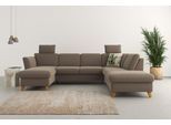 Sofa-Kopfstütze HOME AFFAIRE "Trelleborg", beige (dunkelbeige), B:50cm H:25cm T:12cm, Holzwerkstoff, Kopfstützen, Sofa-Kopfstütze, passend zur Serie "Trelleborg"