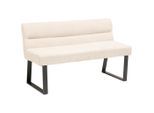 Livetastic , Beige , Metall, Textil , 140x83x61 cm ,