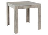 Mid.you , Grau , Holzwerkstoff , Betonoptik , quadratisch , 75x80x80 cm , gastro- und objekttauglich, in verschiedenen Größen erhältlich ,