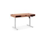 Mid.you , Weiß, Eichefarben , Holz , Eiche , 1 Schublade(n) Schubladen , 60x72-110x120 cm , höhenverstellbar ,