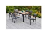 Gardenson , Graphitfarben, Naturfarben , Metall, Kunststoff , rechteckig ,