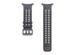 SAMSUNG Smartwatch-Armband "Marine Band für Galaxy Watch Ultra2 und Ultra", grau (schwarz), Uhrenarmbänder