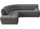 Ecksofa SIT & MORE "Scrabble, L-Form, B: 248cm", grau (anthrazit), B:248cm H:80cm T:248cm, 100% Polyester, Sofas, Ecksofa, Modernes Design in verschiedenen Stoffarten