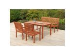 Gardenson , Eukalyptusholzfarben , Holz , Eukalyptusholz , Hartholz , rechteckig , FSC 100% ,