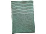 Strandtuch WEWO FASHION "Strandtuch 9526", grün, B:100cm L:180cm, Frottee, Frottier, Handtücher, Strandtuch, Hoch-Tief-Einwebung