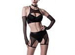 Sexy Dessous-Set, 8 Teile