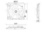 MAHLE Lüfter, Motorkühlung cff633000p für ALFA ROMEO