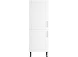 Kühlumbauschrank OPTIFIT "Ahus", braun (weiß matt, wildeiche nachbildung), B:60cm H:176,6cm T:58,4cm, Schränke, Kühlumbauschrank, Breite 60 cm